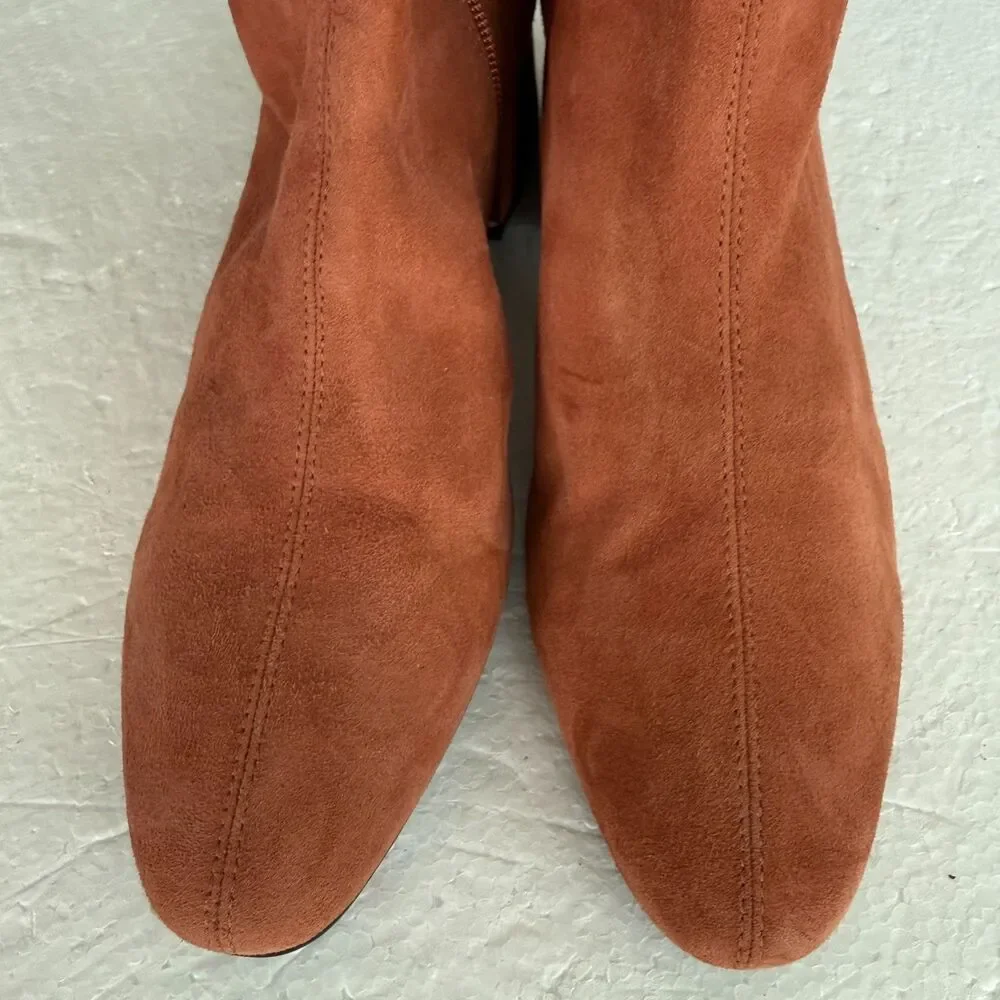 Size 40 - Vagabond Shoemakers Alice Suede Boot Block Heel - Picture 6 of 9